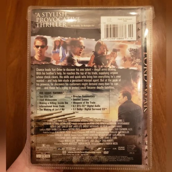 Nicolas Cage DVD Bundle - Prisoners of the Ghostland & Lord of War - Picture 8 of 9